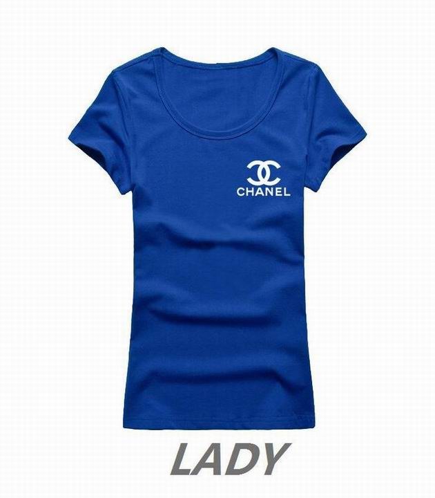 Chanel short round collar T woman S-XL-036